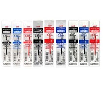 유니 제트스트림3색볼펜리필심 3색볼펜리필심, 0.38mm(흑색), 1개