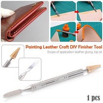 가죽공예 도구 공구 재료 기리메 약칠기 롤러 펜