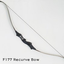 F177 리커브보우 (블랙)35LBS/40LBS [AR-011], 35LBS