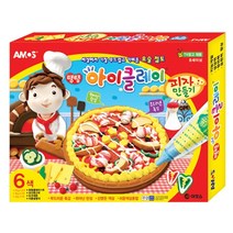아모스 16000 탱탱 아이클레이 피자 만들기