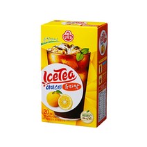 오뚜기 아이스티 유자맛 280g (14gx20포), 상세페이지 참조