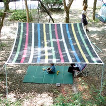 차광닷컴 무지개 3m x 4m 차광막(95% UV차단 4면봉제), 상세페이지 참조, 1개