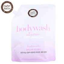 해피바스 모이스처 바디워시 2000ml, 3개