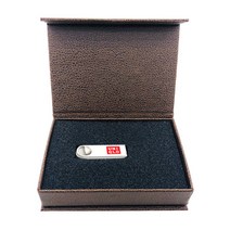 USB 케이스 2종 스틱형 카드형 USB 호환 판촉물 b0425, 브라운, 1개