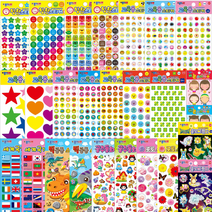 종이나라/쁘띠팬시스티커 모음, 칭찬스티커:별