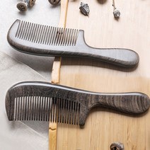 오토데코 원목 헤어빗 브러쉬 머리빗 나무빗 두피마사지 지압용 Combs, 1개, 원병정 헤어 머리빗(각인 안함)