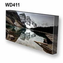 몽차 와이드 캔버스액자, WD411, 1개