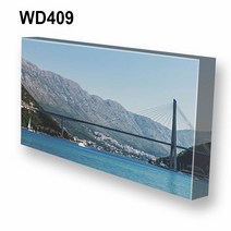 몽차 와이드 캔버스액자, WD409