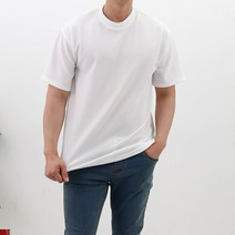 코코로맨틱 시원한 엠보싱 라운드 반팔 티셔츠 7 color