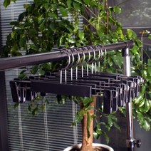 도도 AG바지걸이, 블랙, 1개