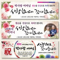 열두진주문 팔순현수막, 디자인E02
