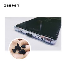 베스텐 C타입 충전 먼지 마개 3EA, 블랙, 3개