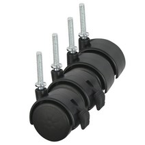허니캔두 캐스터 5.1cm 4개입, Black