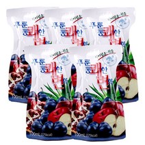 푸룬 통쾌한변화 100ml 파우치 장 청소 쾌변 식이섬유 다이어트, 5개