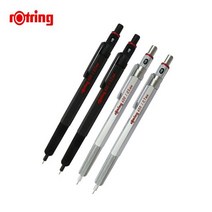 로트링 600 샤프 0.5 0.7mm (실버 블랙), 블랙0.7mm(RO1904442), 블랙0.7mm(RO1904442)