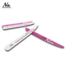 NA PROFESSIONAL 네일 우든 파일 버퍼 손톱 정리 케어 2종 택1, 1개, 화이트_일반손톱