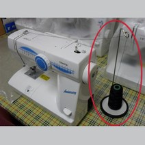 Cone Thread Holder 큰 실패용 스탠드, 1세트, 콘 재봉실 흰+검정 추가