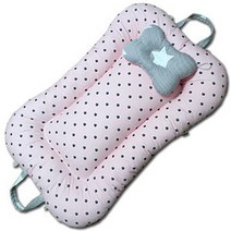 뽀송뽀송 국내수제작 땅콩침대 휴대보트침대 그레이트 빔, 짱구베개포함