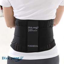 현대메디칼 디스크팡 수동식벨트 허리보호대 S, 1개