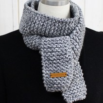 러브컨츄리 Classy미니목도리 만들기 DIY키트(동영상첨부) 패키지, 801-연그레이보카시, 1개