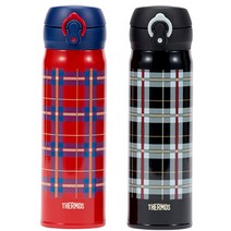 THERMOS 일본 써모스 진공 텀블러 JNL-502GK 500ml 보온병, 레드
