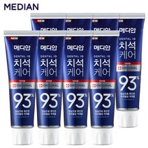메디안 오리지날 치석케어 치약, 8개, 1개입