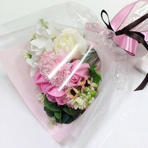 블랙라벨 비누꽃다발, 로맨틱심쿵-핑크