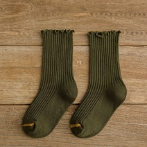 유아동용 콜링 시크릿 라인 줄지 양말 (1켤레)