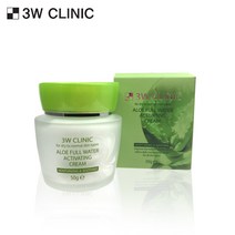 3W클리닉 알로에 풀 워터 크림 50g, 1개