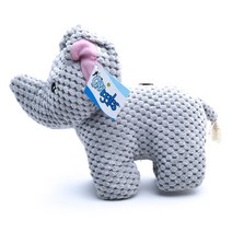 Grriggles 페키덤 팔 애견 봉제장난감 L, Grey, 1개
