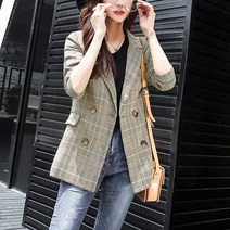 그래도 체크 자켓