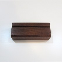 창작스튜디오놀자 원목 명함 꽂이 A (월넛), 1개