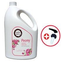 해피바스 피어니 모이스처 바디워시 4.2kg+(펌프), 4200ml, 1개