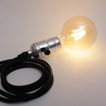 공간LED 에디슨전구 LED전구 인테리어조명, LED 에디슨 스몰 볼전구 4W (G80) HS