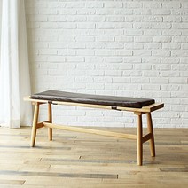 씨데코 For-N 3인 벤치 의자, 3인벤치의자 내추럴
