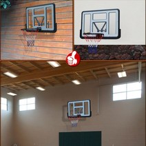 농구골대 벽걸이 농구대 골대 국제규격 농구다이, 단품