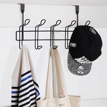 네이쳐리빙 어반 모카 와이어 도어훅 옷걸이 10구, 1개