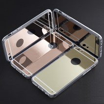 틴다 아이폰X 8 7 6S SE TPU 미러 젤리 케이스 휴대폰