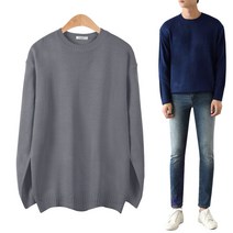 제제 라운드넥 짜임니트