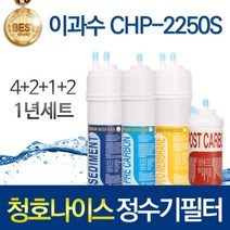 청호나이스 CHP-2250S 고품질 정수기 필터 호환 1년관리세트, 선택02_2년관리세트(8+4+1+4=17개)