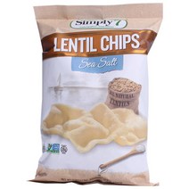 심플리세븐 렌틸 칩 씨 솔트 글루텐 프리, 113g, 1개