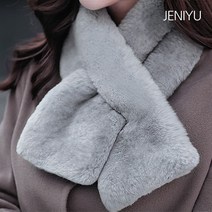 제니유 고급진 퍼 여성 밍크 목도리 넥워머 머플러 7color
