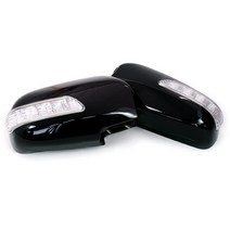 에쿠스 - 3WAY 카비 LED 사이드미러커버 백미러커버, 목련색 VP