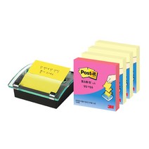[모드니즈]3M 포스트잇 크리스탈 팝업 디스펜서 400매 DS-330