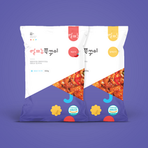 얼짱양념쭈꾸미 덜매운맛, 1팩