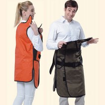 NICE (주문제작) 전신형방호복 (Lead*납가운*버클) N-XR-2 (0.35mmpb) 방사선방호복, 오렌지레드
