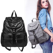 BAGnBAGs BP-1807 멀티포켓 양가죽 백팩