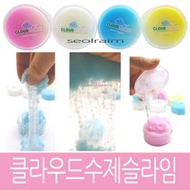 미정아트 클라우드수제슬라임 슬라임, 4색세트