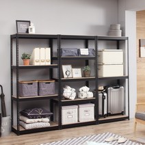 스피드랙 6단 선반, 블랙, 1개