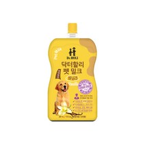 닥터할리 저지방 펫밀크200ml 바닐라(전연령) 10개